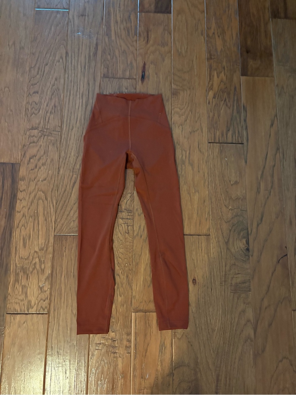 lululemon athletica Rust High-Waist Leggings